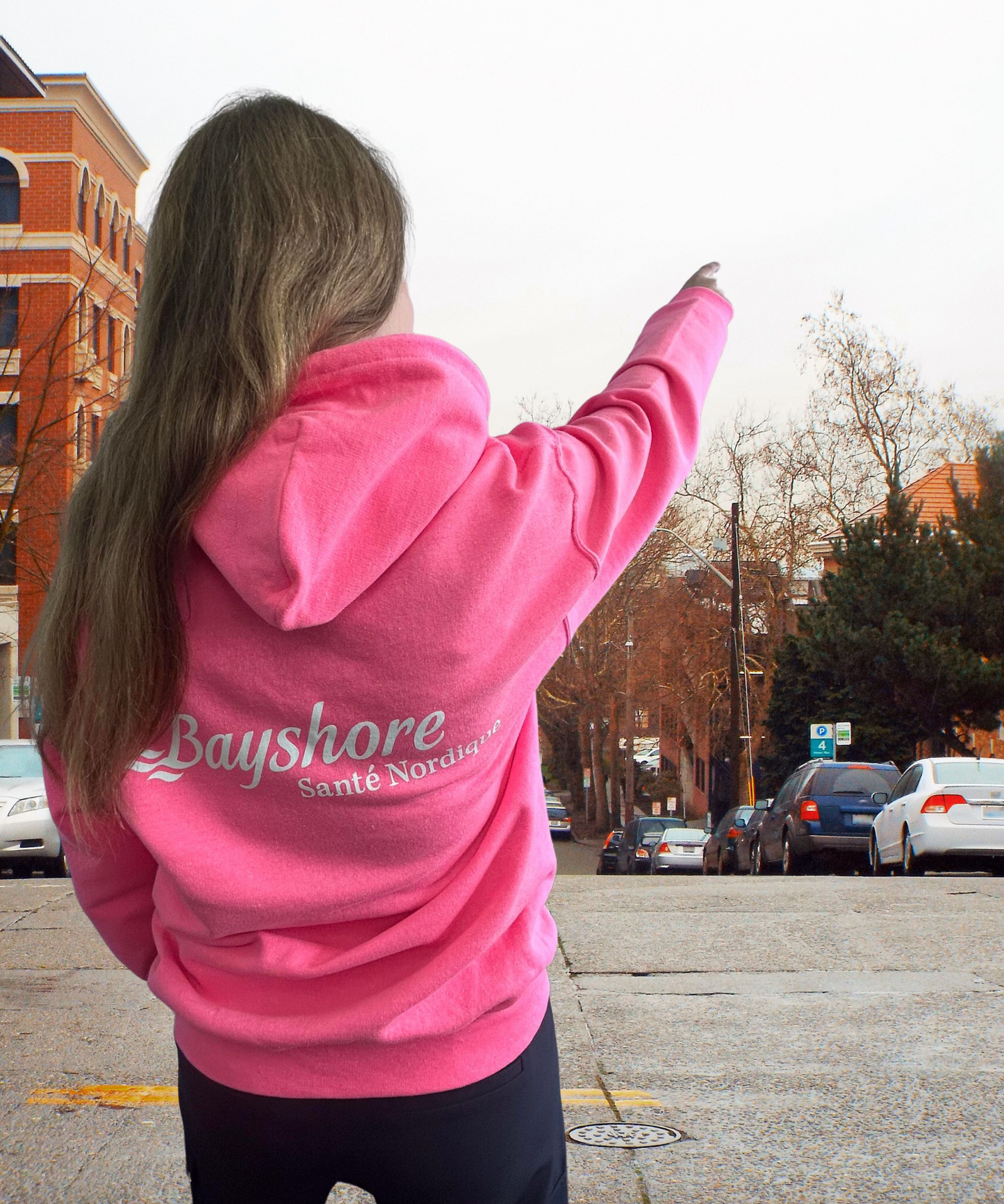 Coton ouaté de couleur avec capuchon  (Kangourou/Hoodie)